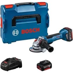 Bosch Akku-Winkelschleifer GWS 18V-10 P, (2x5,0Ah, L)