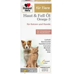 Doppelherz für Tiere Haut&Fell Öl für Katzen+Hunde