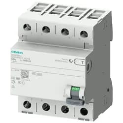 Siemens FI TYP B 63/4 30MA 4TE, 10 A, IP20