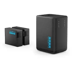 GOPRO Ladegerät für HERO13 Black + 2 Enduro-Akkus - Schwarz