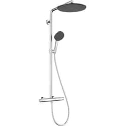 hansgrohe S-Pipe Raindance Alive S Puro 1jet, EcoSmart, 8 l/min, chrom