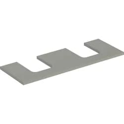 Geberit ONE WT-Pl. Aus re/li f. AWT Schalenf. 135x3x47cm, greige matt