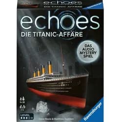 Ravensburger Spiel Familienspiel Audiospiel echoes Die Titanic Affäre 24698