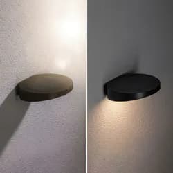 Paulmann Solar LED Außenwandleuchte Ryse - Grau/Schwarz