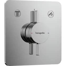 hansgrohe Mischer DuoTurn Q UP, für 2 Verbraucher, chrom