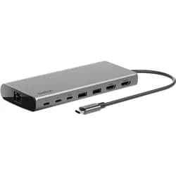 BELKIN Universal USB-C-8-in-1-Core-Hub Docking Station, Silber