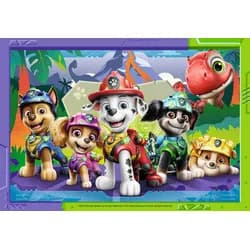 Ravensburger Puzzle Kinderpuzzle 2x12 Teile - Paw Patrol 3 Dino Movie, 12 Puzzleteile