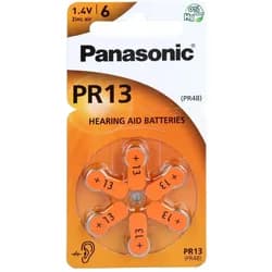 Batterien F.hörgeräte Panasonic Pr13
