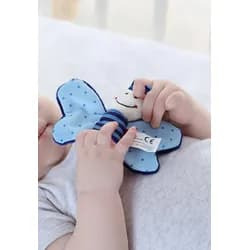 Sigikid Kuscheltier sigikid 41180 Schmetterling, blau, Red Stars