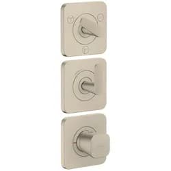 AXOR 49711820 Thermostat Modul 380/120 UP FS - Silber