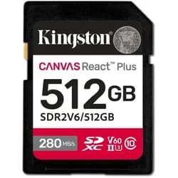 KINGSTON Canvas React Plus V60 SD 512GB