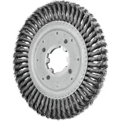 PFERD TOOLS Rundbürste gezopft RBG Ø 250x16x50,8 mm Bohrung Stahl-Draht-Ø 0,50mm stationär