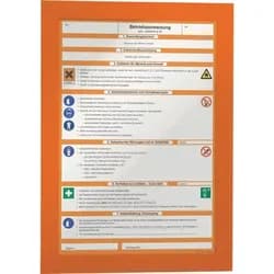 Durable Magnetrahmen DURAFRAME A4 Orange