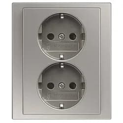 Busch-Jaeger SCHUKO-Doppelsteckdose 202 EUJB-866