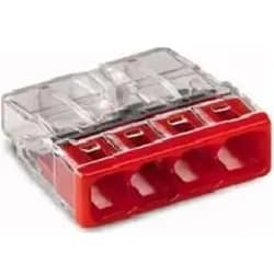 WAGO Compact-Steckklemmen 4x2,5mm2 100 Stk.