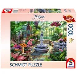 Schmidt Spiele Puzzle Puzzle Viktorianisches Gewächshaus 1000 Teile, Puzzleteile