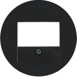 Berker Zentralstück sw/gl 10382045