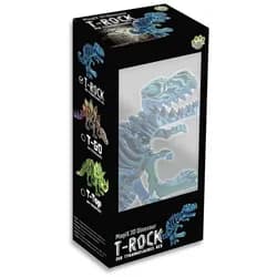 Triton Spiel T-Rock der Tyrannosaurus Rex, 3D Metallic Dino 23cm