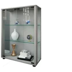 VCM Vitrine »Sintalo« silber, 60x80x25 cm