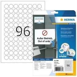 HERMA Etiketten 4386 weiß 20,0 x 20,0 mm