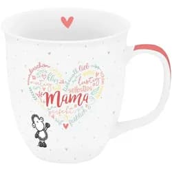 Sheepworld Tasse Tasse Kaffeetasse Kaffeebecher Teetasse 40cl Geschenk Sheepworld MAMA, Material: Porzellan weiß