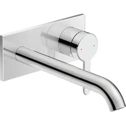 DU C.1 Einhebel-Waschtischmischer, UP Ausl.225mm,ohne Zugstange, Chrom HG