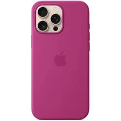 iPhone 16 Pro Max Silicone Case with MagSafe - Fuchsia