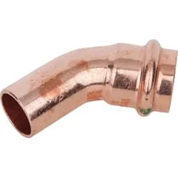 Profipress bend 45° 35 Copper/bright 292539