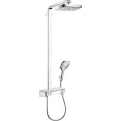 Showerpipe Raindance Select E 300 2jet, mit Ablage, chrom