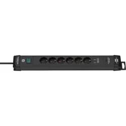 Brennenstuhl Premium Line USB Power Delivery Steckdosenleiste 6-fach 3m schwarz