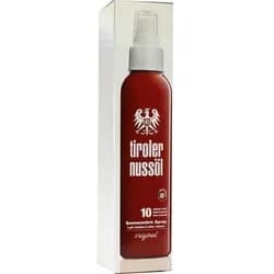 Tiroler Nussöl orig.Sonnenmilch Spray Lsf 10