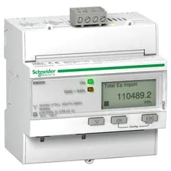 Triphase kwh meter ct modbus mid