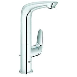 GROHE Eurostyle, Waschbecken, Hebelgriffe, Metall, 1/2", Chrom - Silber
