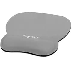 DELOCK 12698 - Mauspad mit Handballenauflage ergonomisch grau