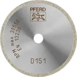 PFERD TOOLS Diamant-Trennscheibe D1A1R 50x1,4x6,0mm D151 (mittel) für Glas/Keramik/Hartmetall