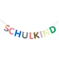 Kunstgirlande Schulkind, Rico Design, 5m bunt