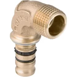 Geberit Mepla Übergangsbogen 90Gr mit AG Rg d40-R1 1/4