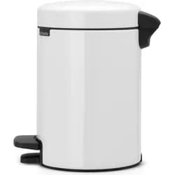 newIcon - rubbish bin - 3 L - white