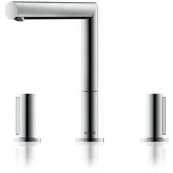 Axor Uno 3-Loch Waschtischarmatur 45133000 chrom, mit Zerogriff, mit Ablaufgarnitur