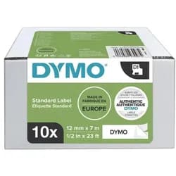 DYMO Beschriftungsband D1 Etikettenband 12mm x