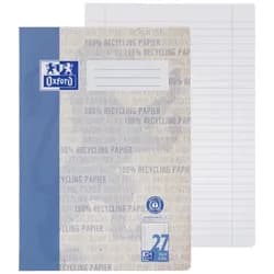 Oxford Schulheft 'Recycling', DIN A4, 16 Blatt, Lineatur 27