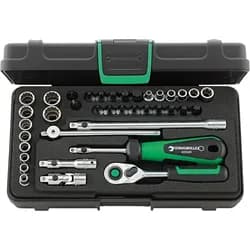 Stahlwille 1/4" (6,3mm) Steckschlüssel-Garnitur 40D/40TX/44KTX/32/6QR 38tlg.