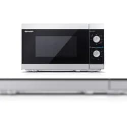 Sharp Mikrowelle mit Grill YC-MG01 ES - Silber
