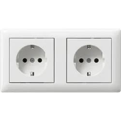 Gira Steckdose 2-fach verdr 479303