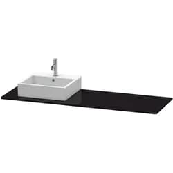 Duravit Konsole „XSquare“ in Schwarz Hochglanz