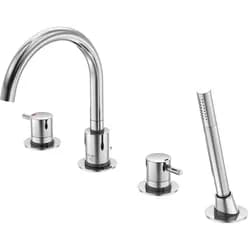 ST 4-Loch Wannenrand-Armatur 100 2400, chrom