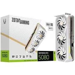 Zotac Gaming GeForce RTX 5080 Grafikkarte weiß