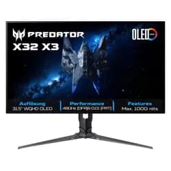 Acer Predator X32X3bmiiphuzx OLED Gaming Monitor 80 cm (31,5 Zoll)
