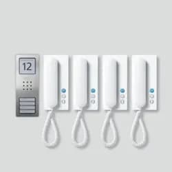 Siedle&Söhne Audio-Set SET CA 812-4 E/W