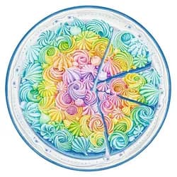 Ravensburger Verlag GmbH Puzzle Erwachsenenpuzzle 500 Teile - Circle of Colors - Regenbogenkuchen, Puzzleteile